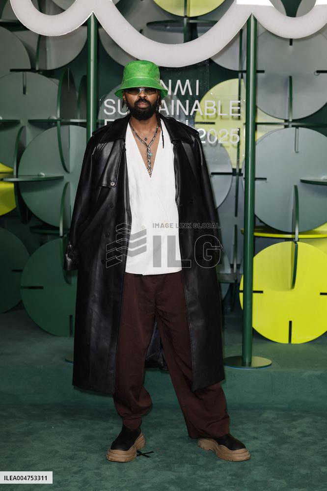 MFW CNMI Sustainable Fashion Awards photocall MP