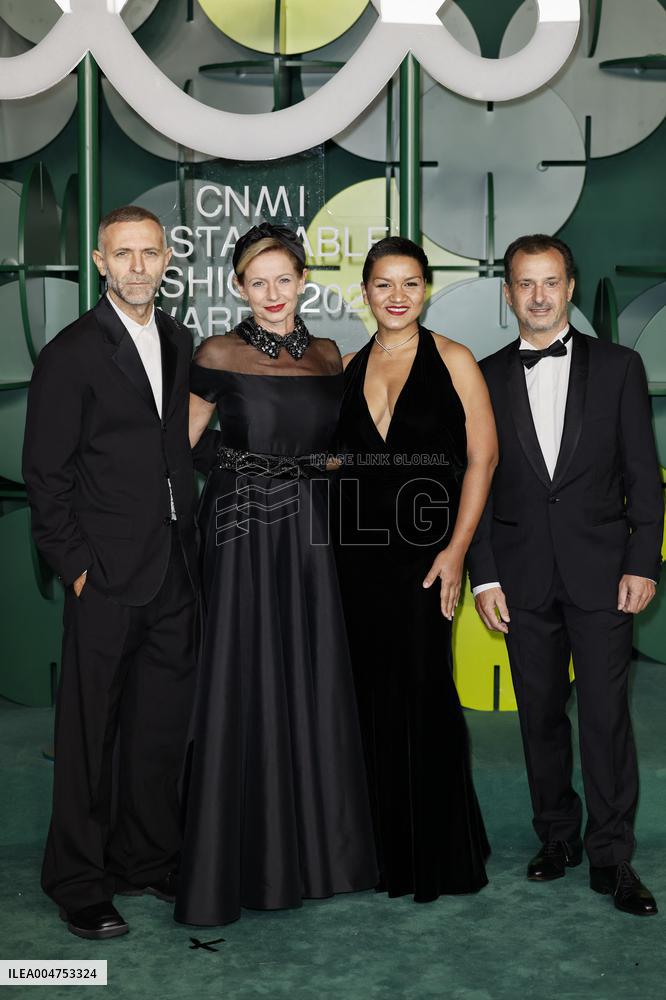 MFW CNMI Sustainable Fashion Awards photocall MP