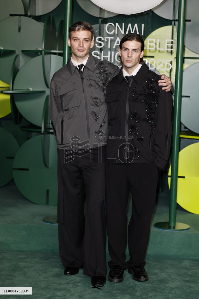 MFW CNMI Sustainable Fashion Awards photocall MP