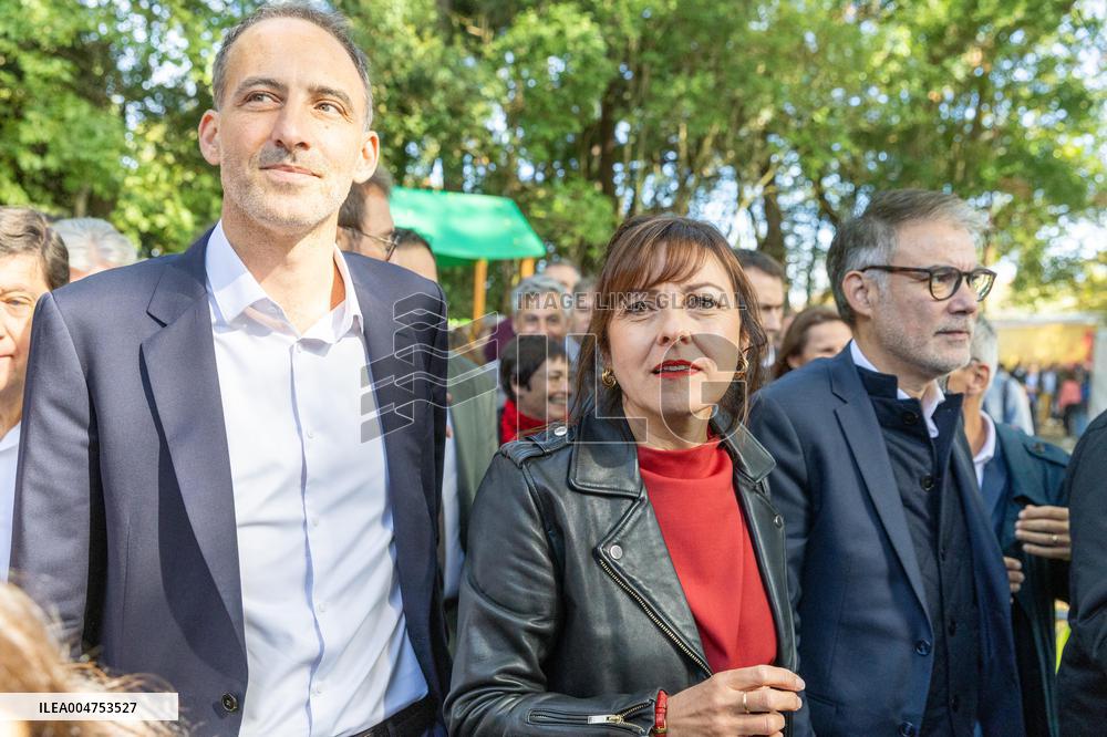 Left-Wing Meetings In Bram - France