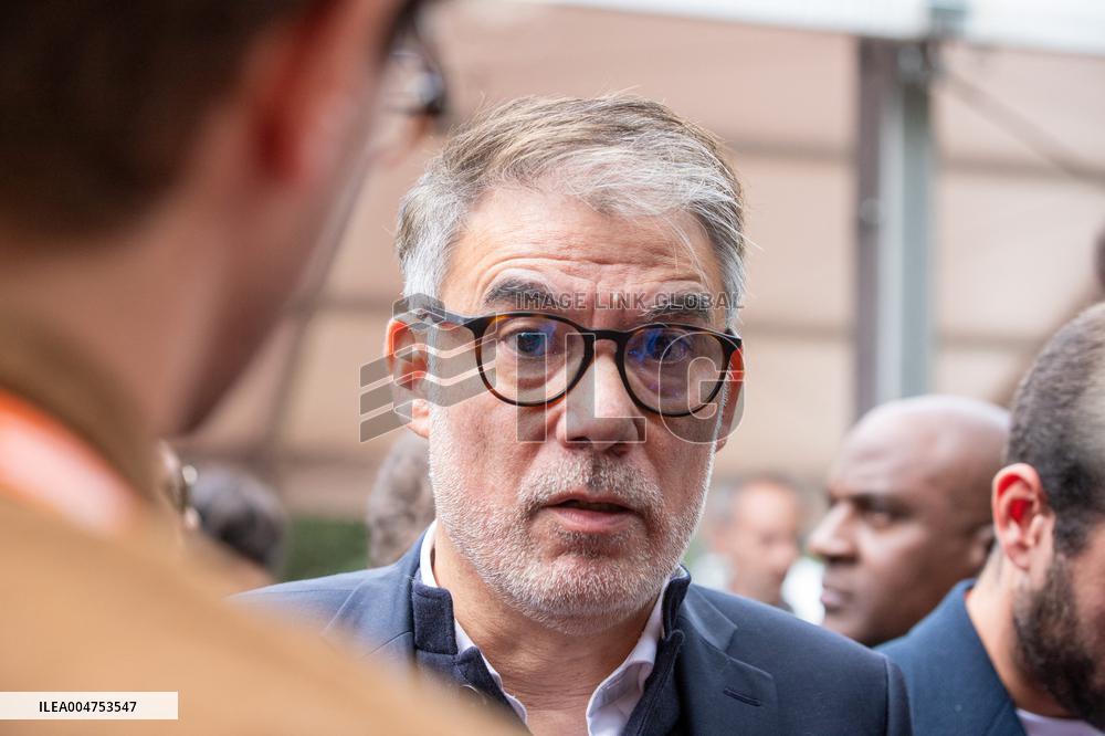 Left-Wing Meetings In Bram - France