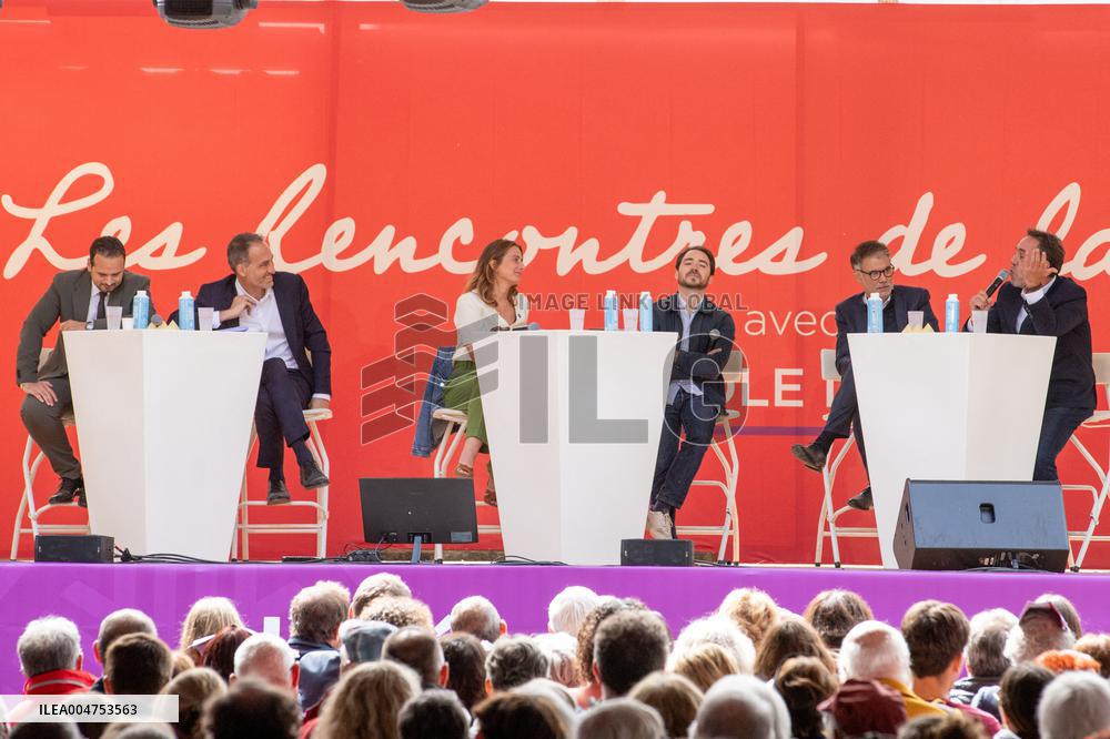 Left-Wing Meetings In Bram - France