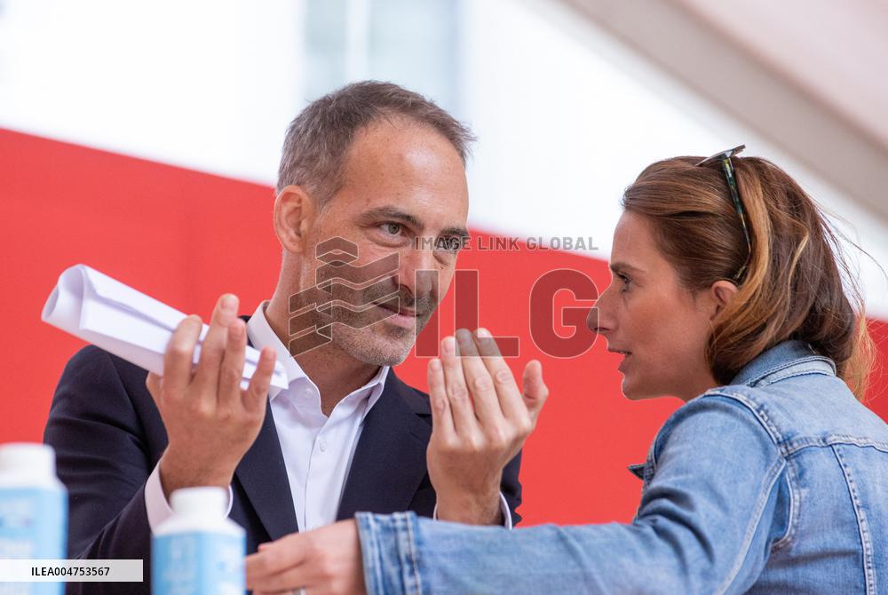 Left-Wing Meetings In Bram - France