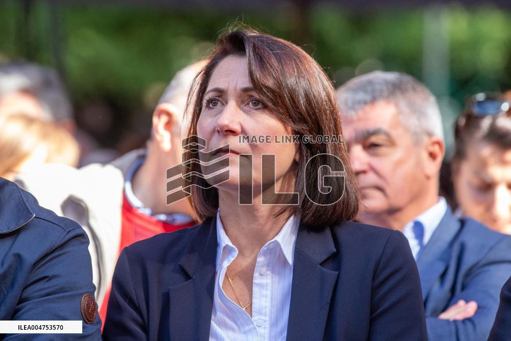 Left-Wing Meetings In Bram - France