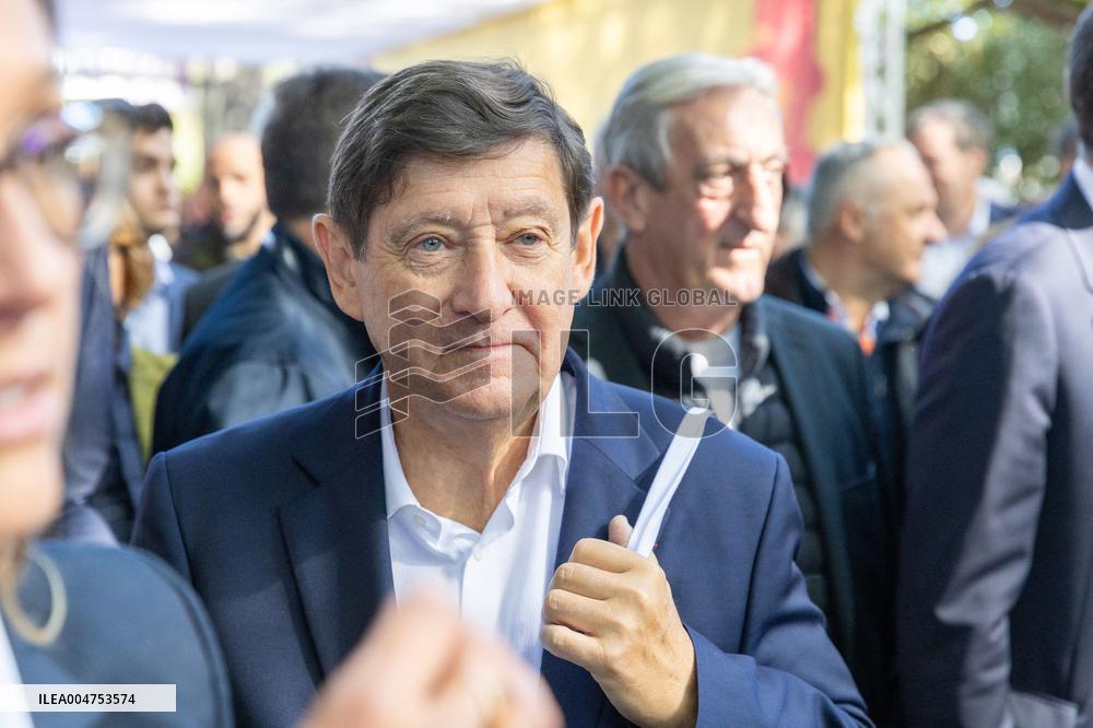 Left-Wing Meetings In Bram - France