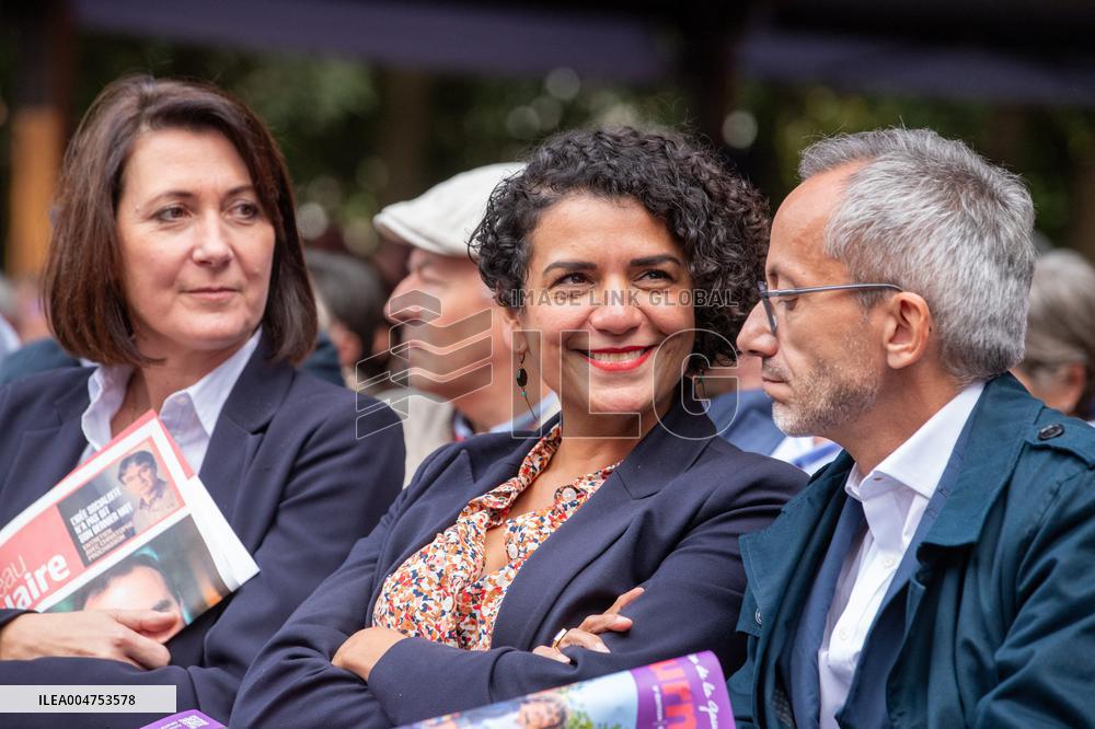 Left-Wing Meetings In Bram - France