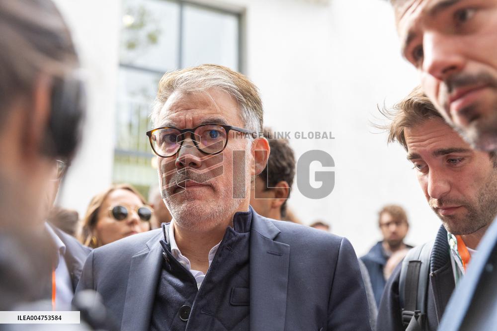 Left-Wing Meetings In Bram - France