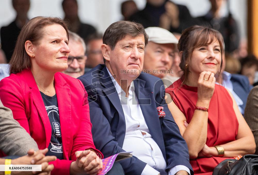 Left-Wing Meetings In Bram - France