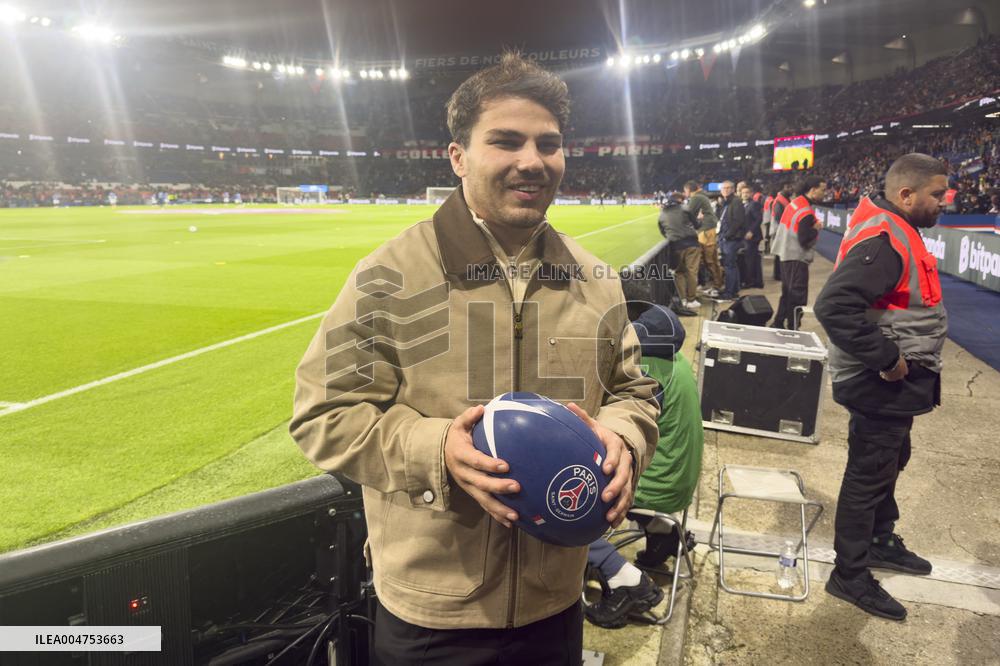 Antoine Dupont At PSG v Auxerre Match - Paris