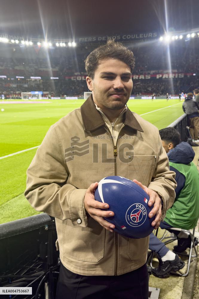 Antoine Dupont At PSG v Auxerre Match - Paris