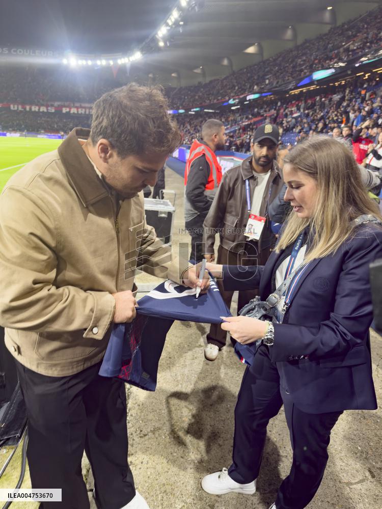 Antoine Dupont At PSG v Auxerre Match - Paris