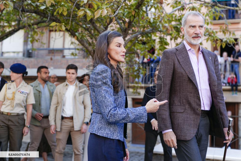 Spanish Royals Visit Navarra - Day 2
