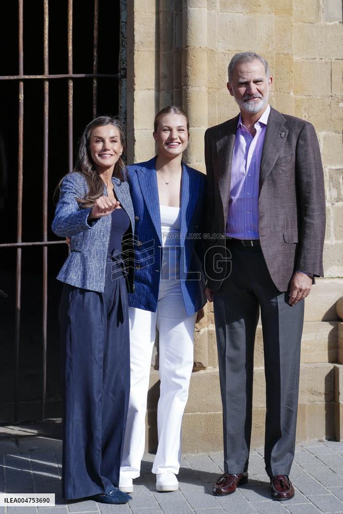 Spanish Royals Visit Navarra - Day 2