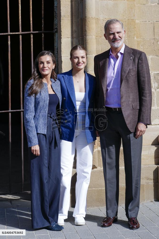 Spanish Royals Visit Navarra - Day 2