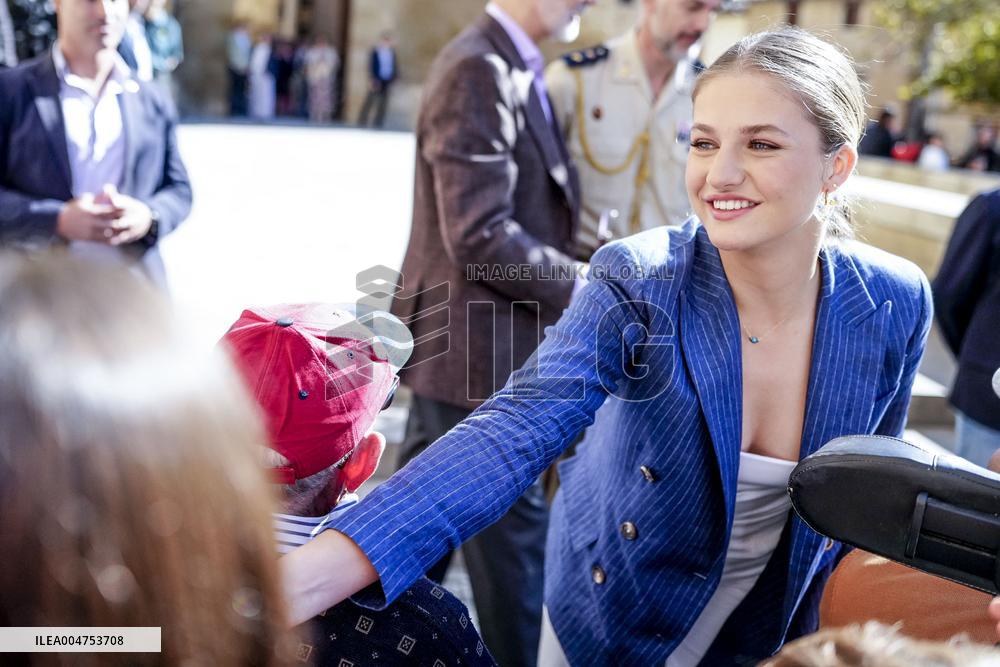 Spanish Royals Visit Navarra - Day 2