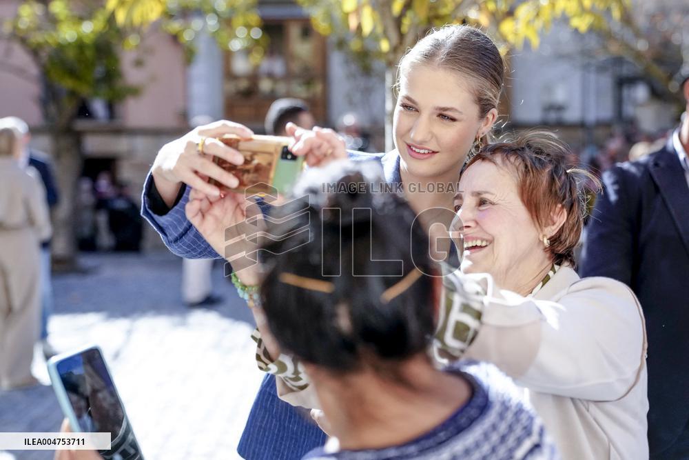 Spanish Royals Visit Navarra - Day 2