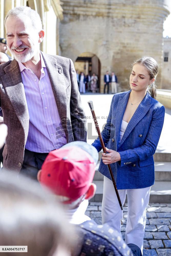 Spanish Royals Visit Navarra - Day 2