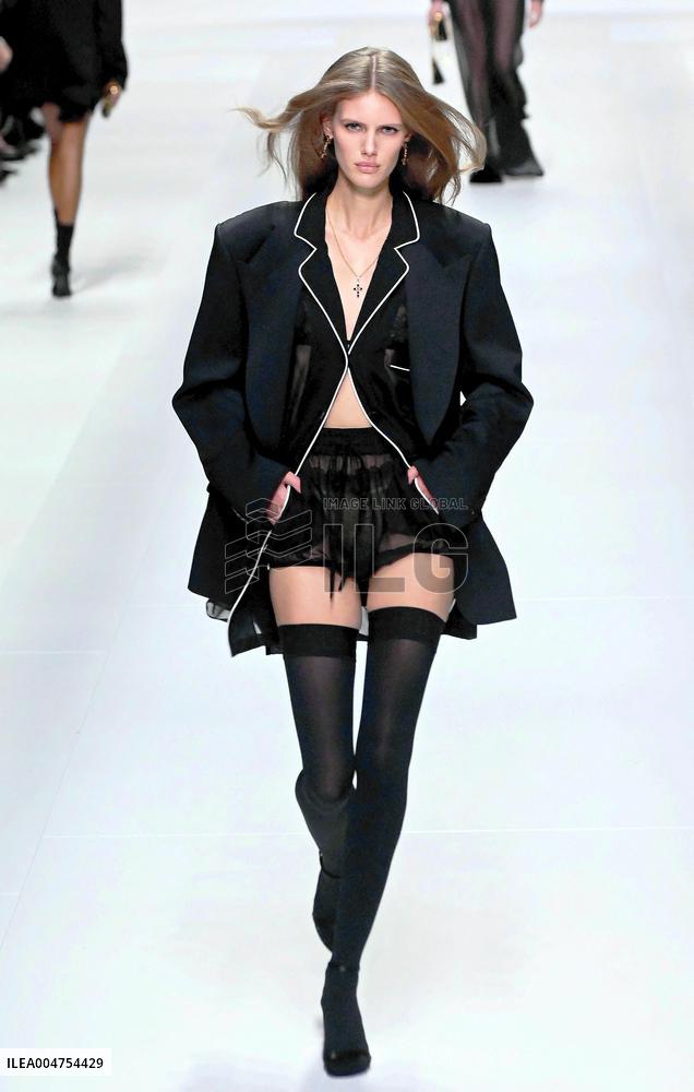 MFW - Dolce And Gabbana Runway