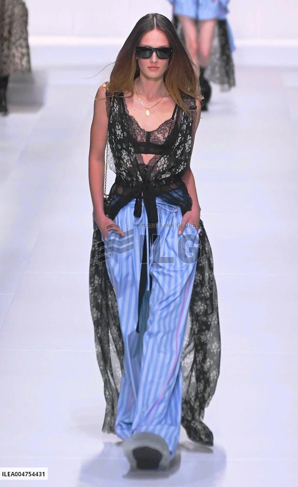 MFW - Dolce And Gabbana Runway