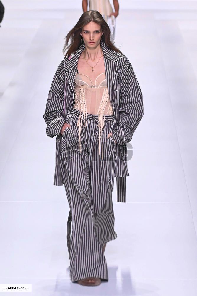 MFW - Dolce And Gabbana Runway