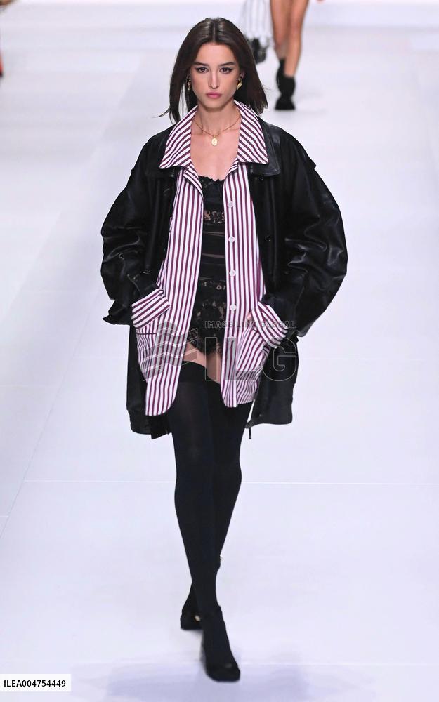 MFW - Dolce And Gabbana Runway