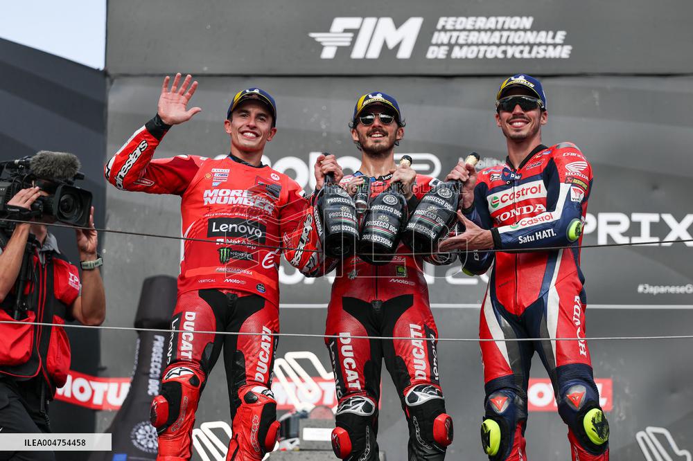 Marc Marquez Celebrates His MotoGP World Champion 7th Title - Japan