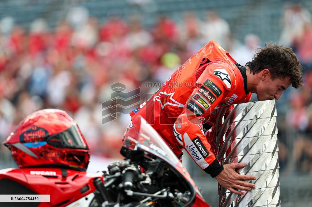 Marc Marquez Celebrates His MotoGP World Champion 7th Title - Japan