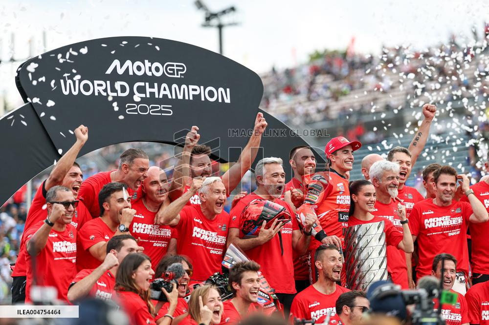 Marc Marquez Celebrates His MotoGP World Champion 7th Title - Japan