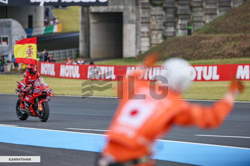 Marc Marquez Celebrates His MotoGP World Champion 7th Title - Japan