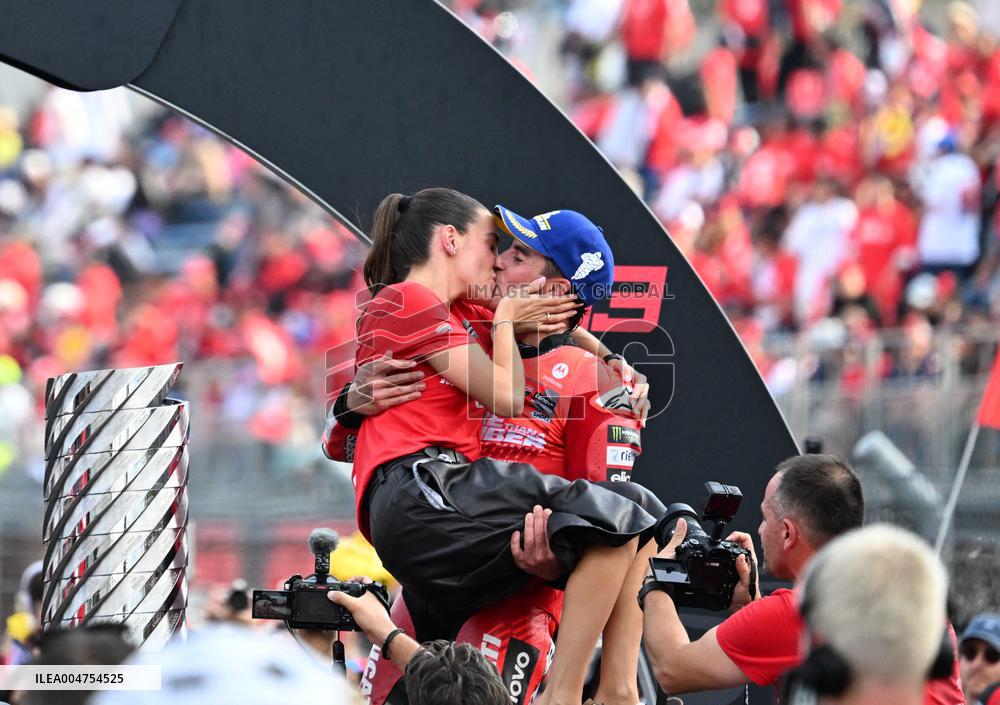 Marc Marquez Celebrates His 7th MotoGP World Champion Title - Japan