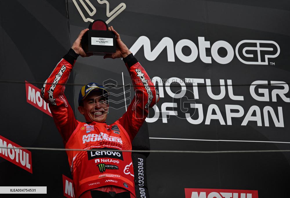 Marc Marquez Celebrates His 7th MotoGP World Champion Title - Japan