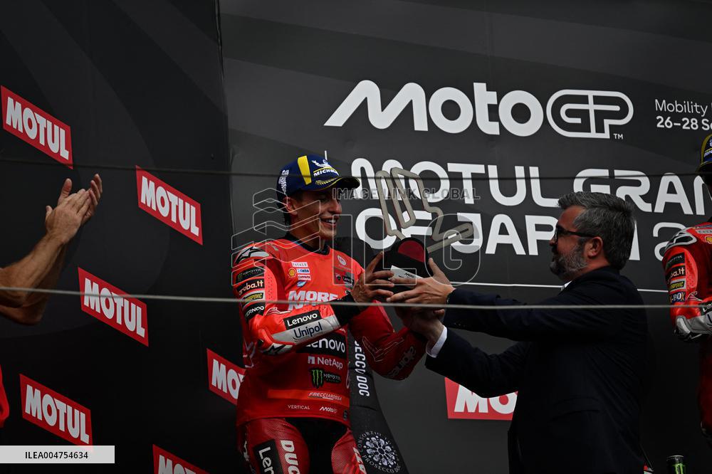 Marc Marquez Celebrates His 7th MotoGP World Champion Title - Japan
