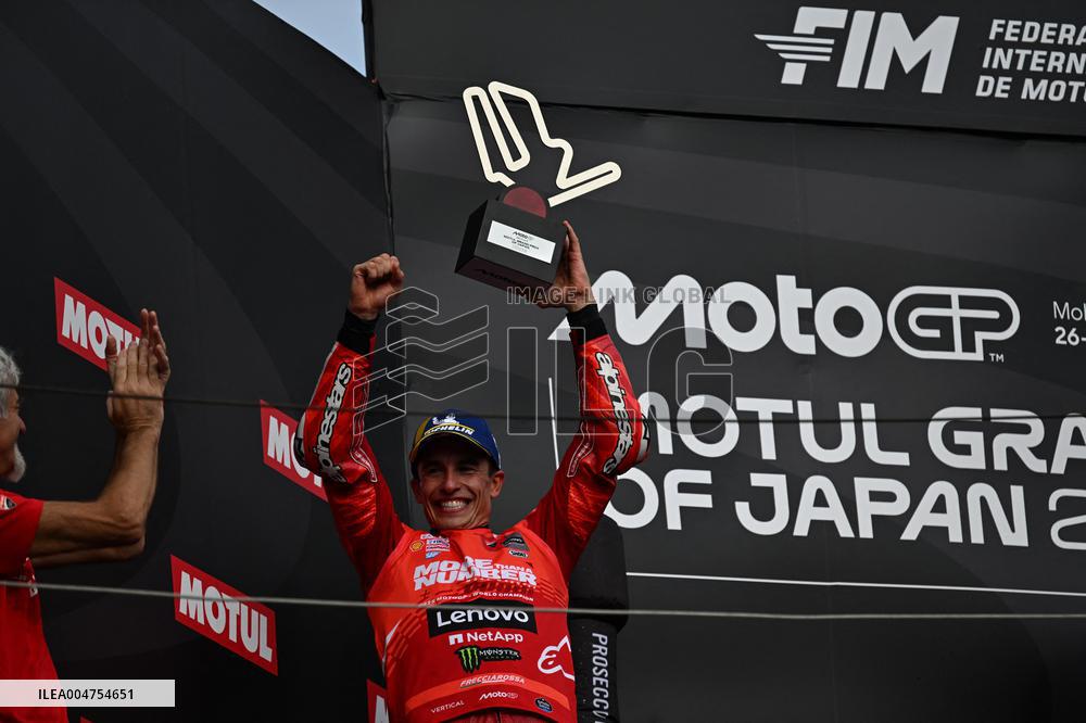Marc Marquez Celebrates His 7th MotoGP World Champion Title - Japan