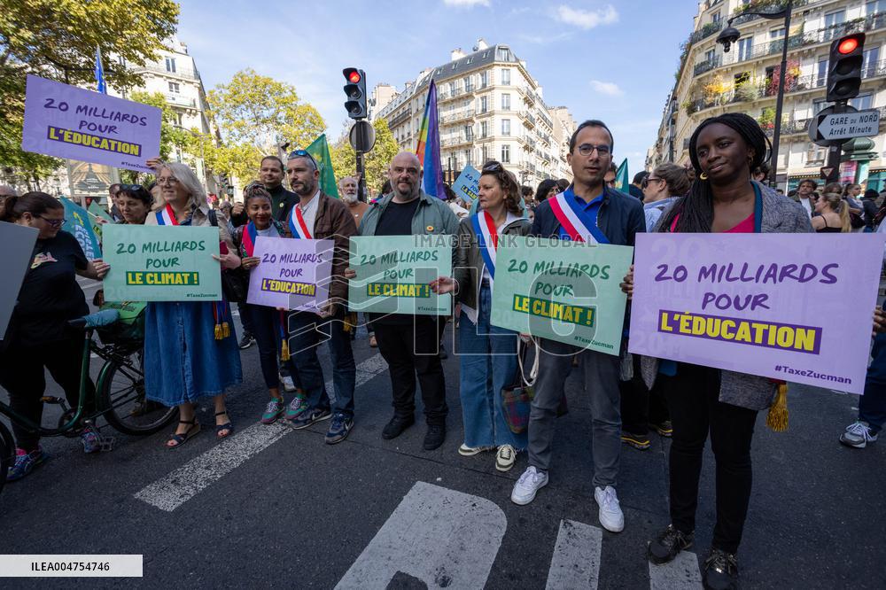 Climate March "Climate, Justice, Freedoms" - Paris