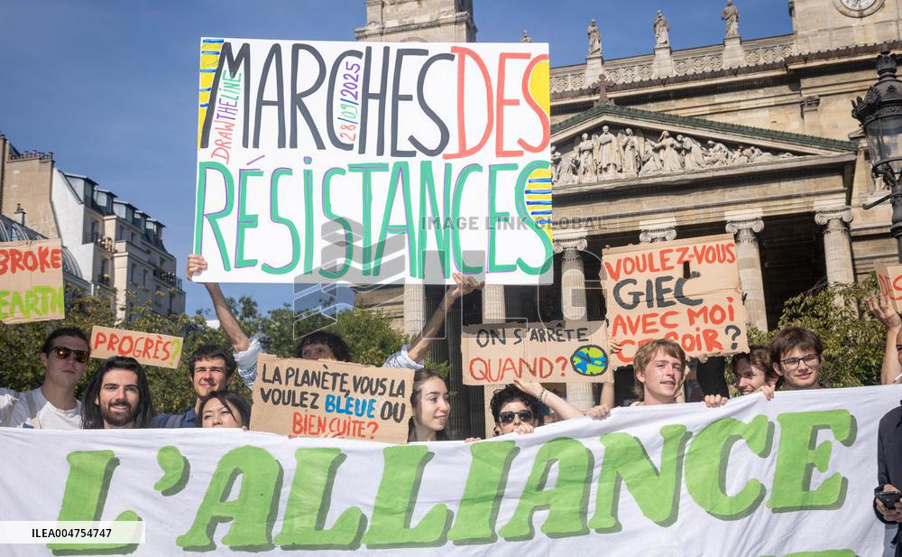 Climate March "Climate, Justice, Freedoms" - Paris