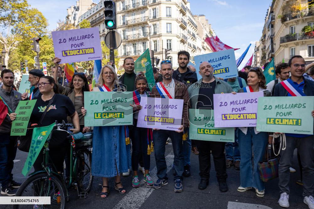 Climate March "Climate, Justice, Freedoms" - Paris