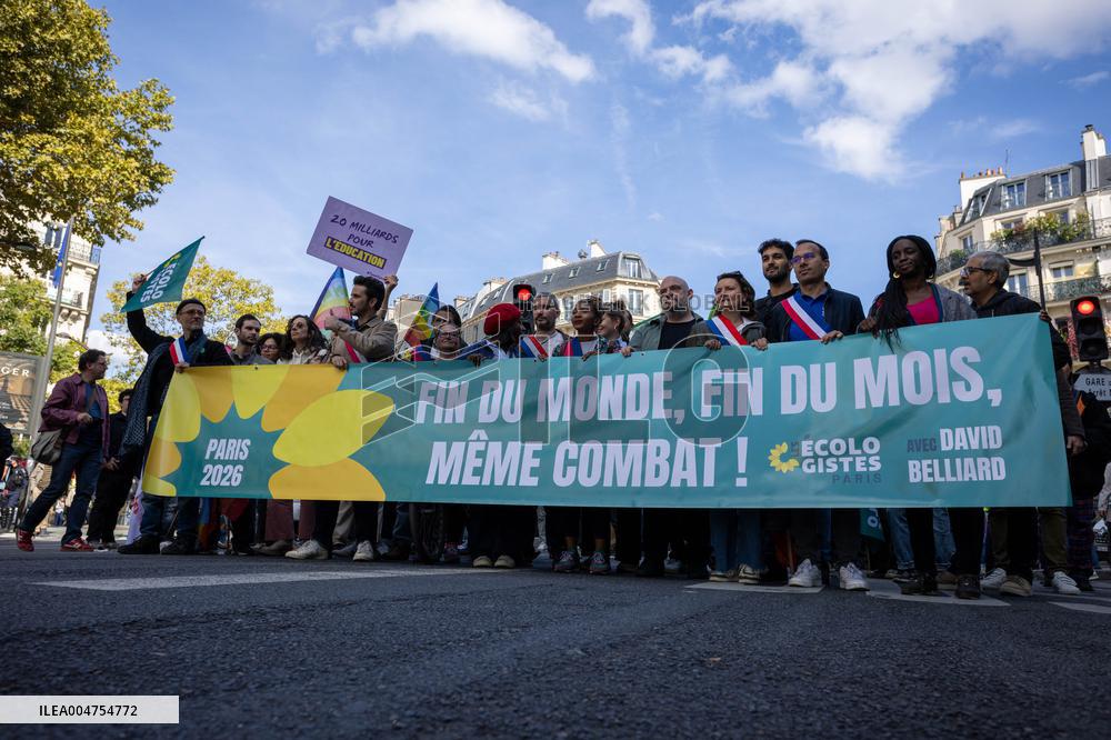 Climate March "Climate, Justice, Freedoms" - Paris