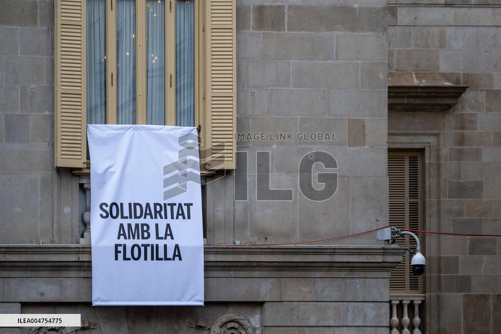The Castellers day of La Merce Celebrations - Barcelona
