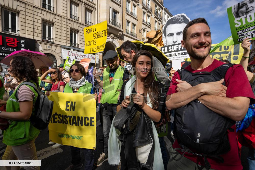 Climate March "Climate, Justice, Freedoms" - Paris