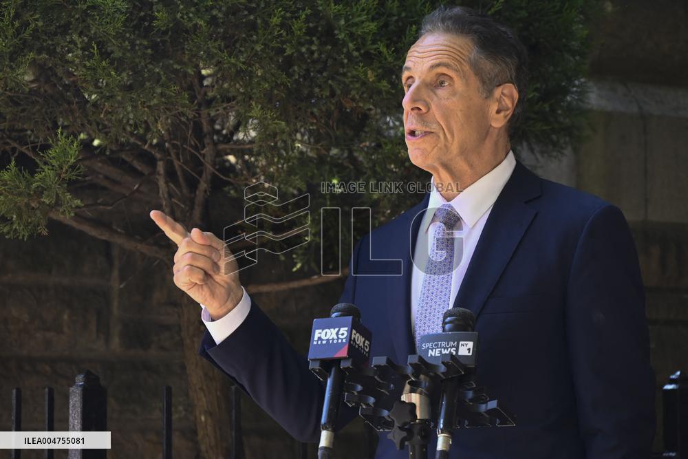 Andrew Cuomo Campaigns in Brooklyn