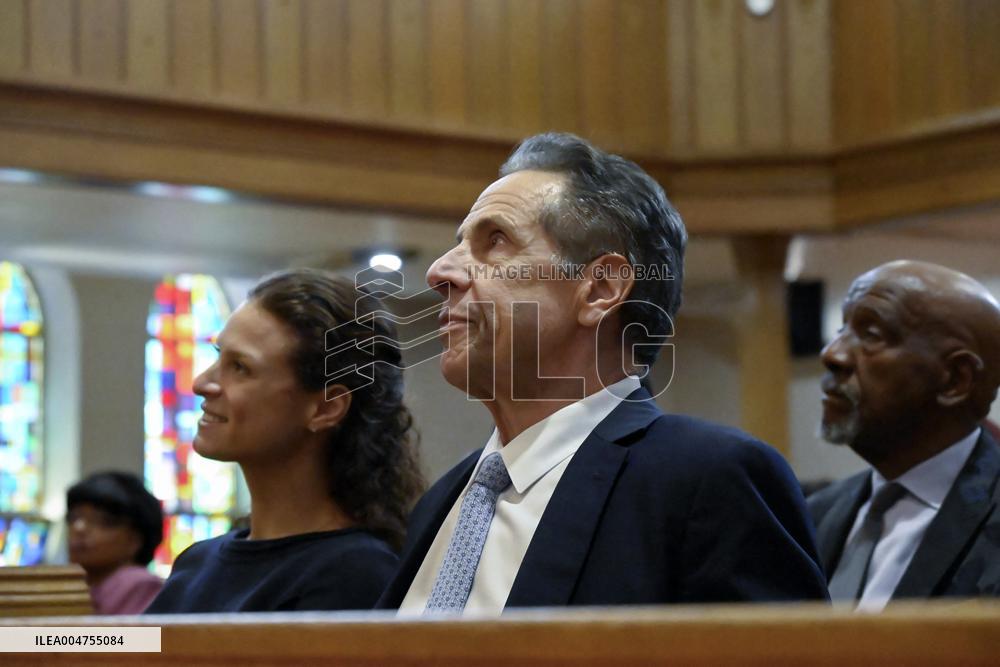 Andrew Cuomo Campaigns in Brooklyn