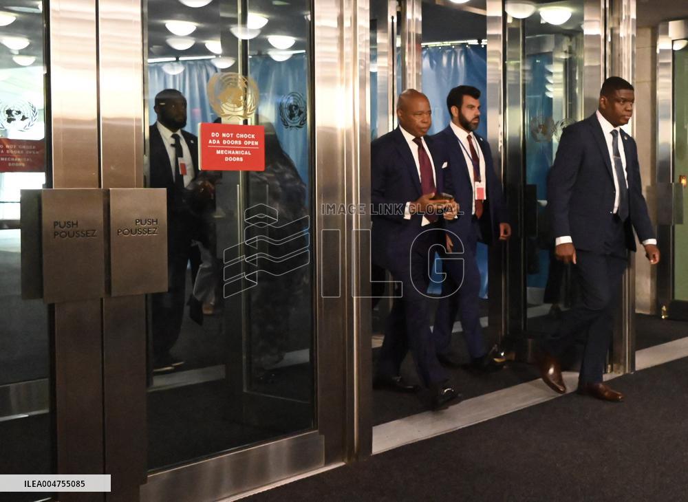 Mayor Adams Attends the United Nations General Assembly