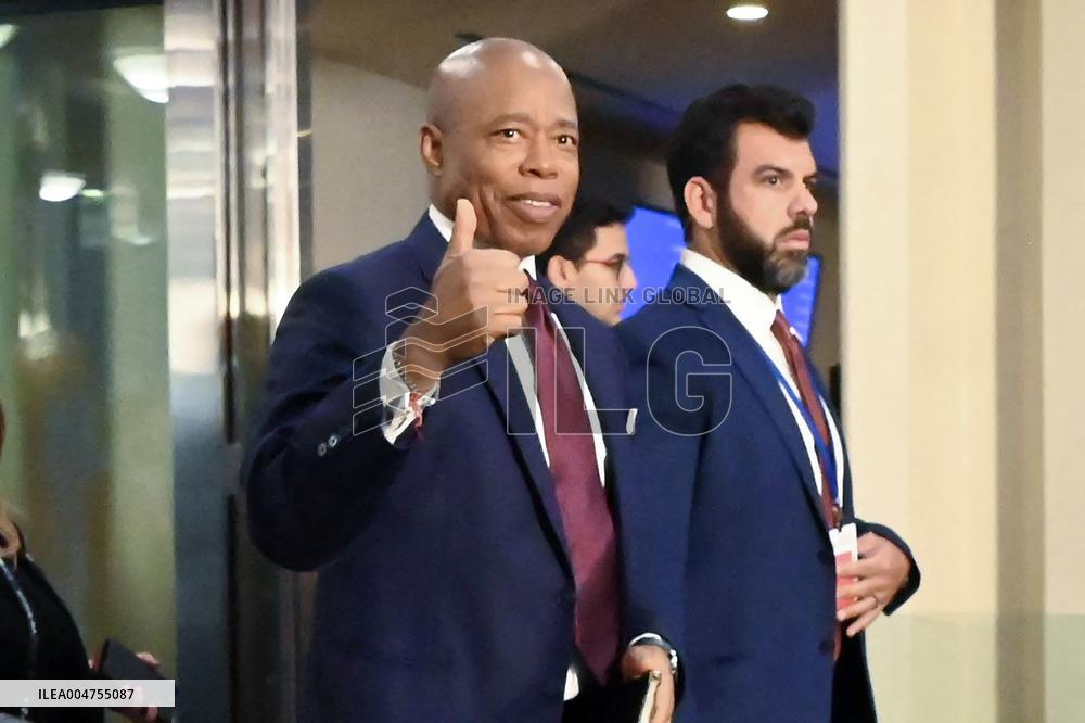 Mayor Adams Attends the United Nations General Assembly