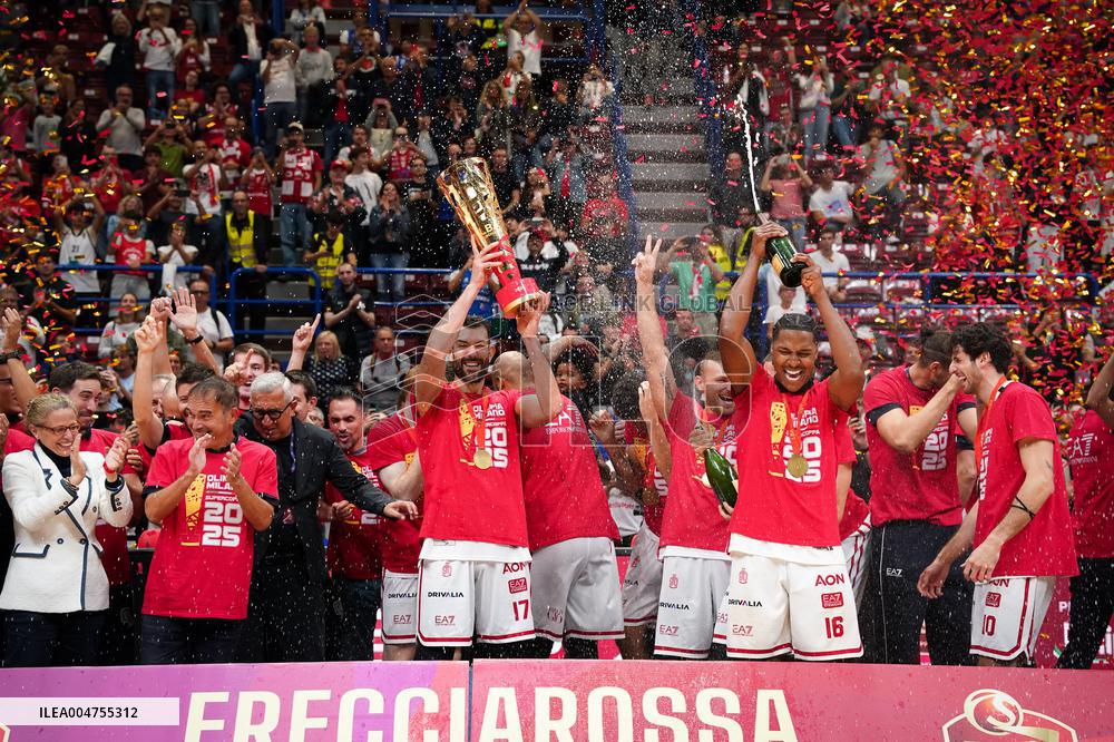 BASKET - Supercoppa Italiana - Final - Germani Brescia vs EA7 Emporio Armani Milano