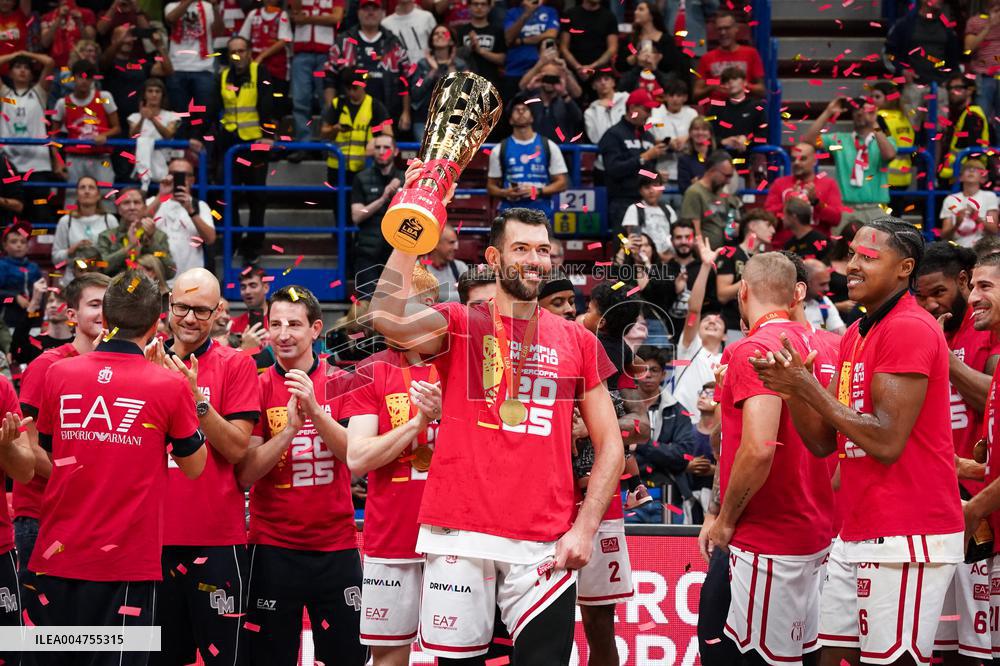 BASKET - Supercoppa Italiana - Final - Germani Brescia vs EA7 Emporio Armani Milano