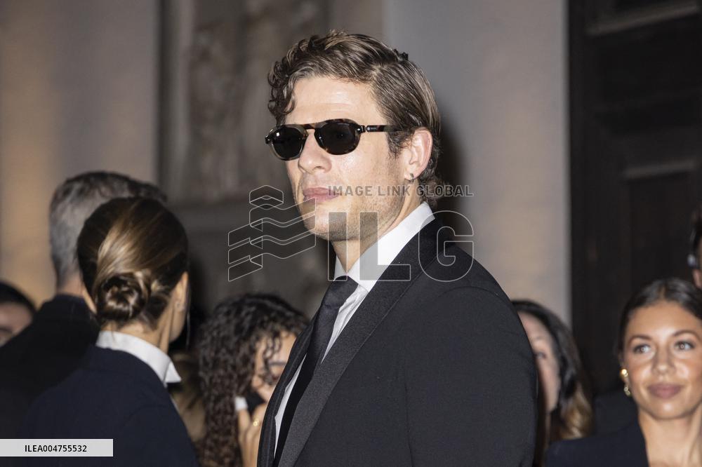 MFW Giorgio Armani arrivals MP