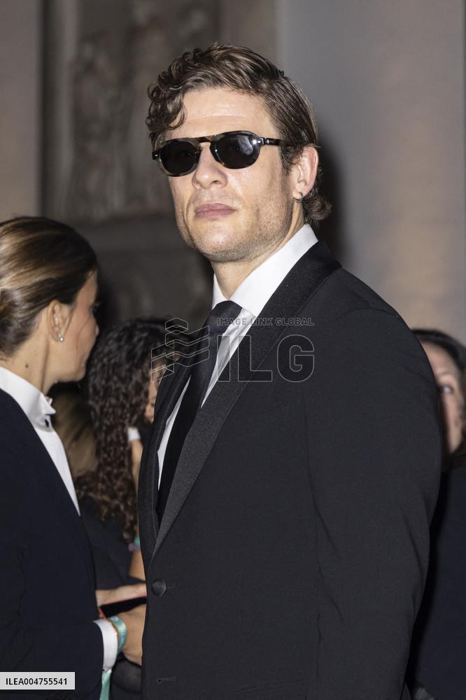 MFW Giorgio Armani arrivals MP