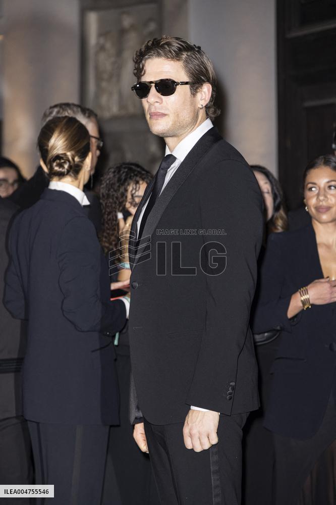 MFW Giorgio Armani arrivals MP