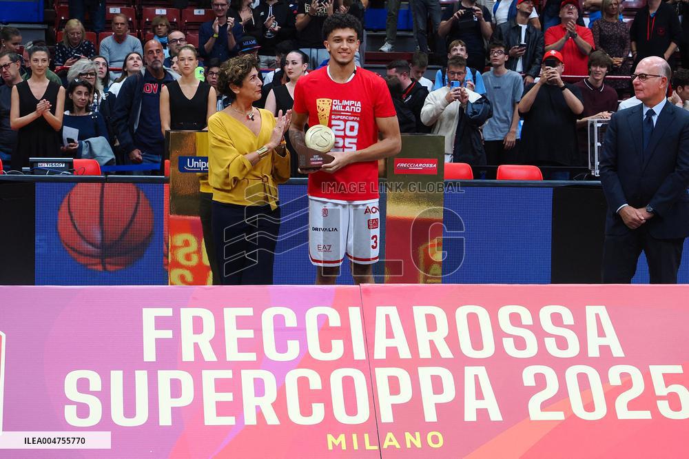 BASKET - Supercoppa Italiana - Final - Germani Brescia vs EA7 Emporio Armani Milano