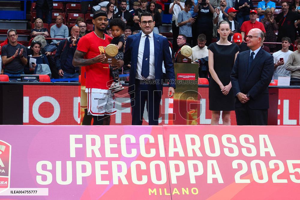 BASKET - Supercoppa Italiana - Final - Germani Brescia vs EA7 Emporio Armani Milano